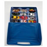 Assorted Matchbox Cars, Car Case Box