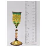 Salviati Vietri Regalin Hand Blown Glass Cordial