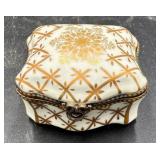 Porcelain Limoges France Trinket Box