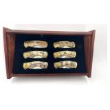6 Franklin Mint Collector Knives