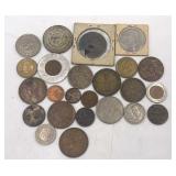 Assorted World Coins