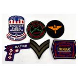 6 Assorted Patches