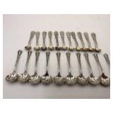Whiting 21 Sterling Salt Spoons