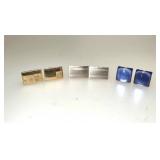 3 Set of Cufflinks