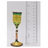 Salviati Vietri Regalin Hand Blown Glass Cordial