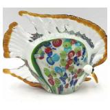 Lg Art Glass Murano Glass Style Fish