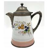 Manning, Bowman & Co Enameled Metal Coffee Pot