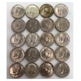 20 Kennedy Half Dollar Coins