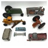 7 Vintage Metal Toys
