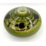 Mid-Century Modern Style Olive Green Brown Vase