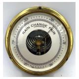 Taylor Brass Compensated Barometer
