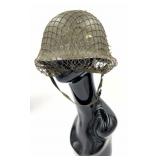 WWII US M1 Military Helmet with Net
