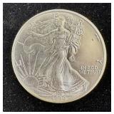 1990 American Silver American Eagle Coin