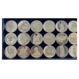 Franklin Mint The Worlds Greatest Sculptures Set