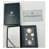 1990 Eisenhower Centennial Prestige Proof Coin Set