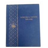 1909-1940 Lincoln One Cent Coin Book