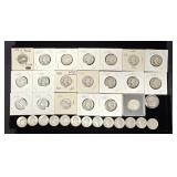 34 Washington Quarter Dollar Coins