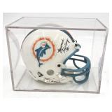 Howard Twilley Signed Miami Dolphins Mini Helmet