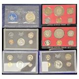 1974-S Ike Dollar and 5 Proof Sets