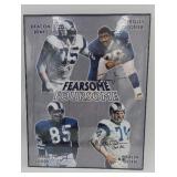 Rams Signed Poster Fearsome Foursome