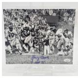 Larry Moore Signed Baltimore Colts Photo w/COA