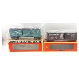 2 Lionel Train Cars