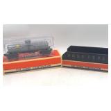 1 Lionel Tank Car and 1 Lionel Bridge