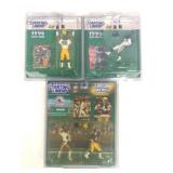 3 Starting Lineup Football Figure Sets
