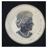 2018 Canadian 2 Dollar Silver Rounds