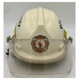 Jacksonville Fire Div. Chief Bullard White Helmet