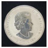 2018 Canadian 2 Dollar Silver Rounds