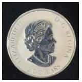 2018 Canadian 2 Dollar Silver Rounds