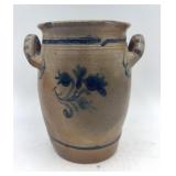Late 19th Century German Folk Art Stoneware Jar