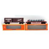 2 Lionel Model Train Cars