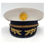 Vintage Assistant Fire Chief Dress Hat