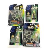 4 Star Wars The Power Of The Force Action Figures