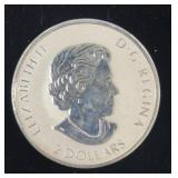 2018 Canadian 2 Dollar Silver Rounds