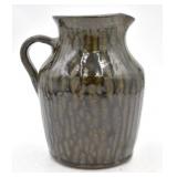 Alva Gusta Meaders Alkine Glaze Stoneware Pitcher