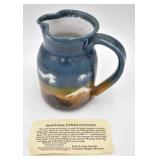 Montana Earth Pottery Dick & Judy Howell Pitcher