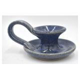 1993 Turn & Burn Pottery Chamberstick