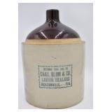 Pre-Pro Chas. Blum & Co. Liquor Stoneware Jug