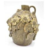 Michael and Pauline Crocker Dogwood Stoneware Jug