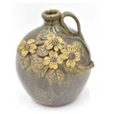 Michael and Pauline Crocker Dogwood Stoneware Jug