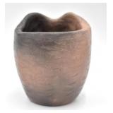 Amanda Swimmer Cherokee Pottery Owl Effigy Pot