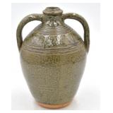 A.G. Meaders Double-Handled Stoneware Jug