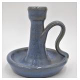 Cleater and Billie Meaders Pottery Candlestick