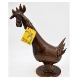Charlie Brown Rare 1996 Folk Pottery Rooster