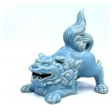 Japanese Blue Glazed Foo Dog