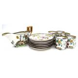 13 Piece Copeland Tea Set