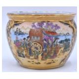 Vintage Chinese Satsuma-Style Small Pot